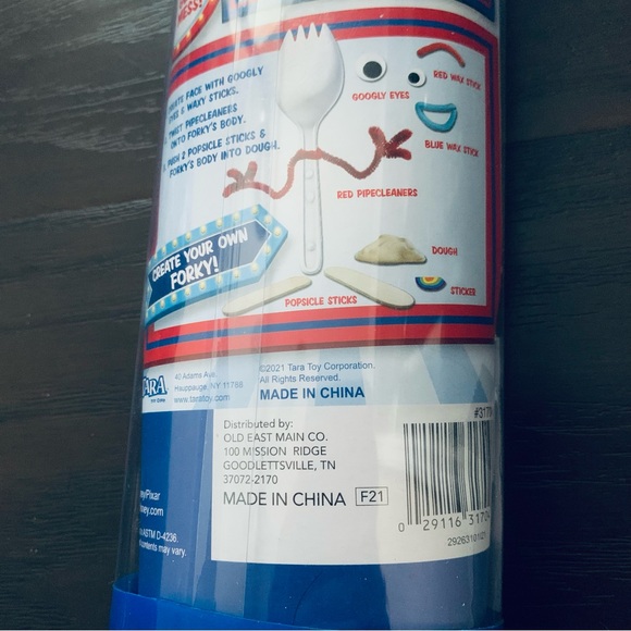 Disney Pixar Toy Story 4 'Make Your Own Forky' Arts & Crafts Kit Set - Picture 4 of 5